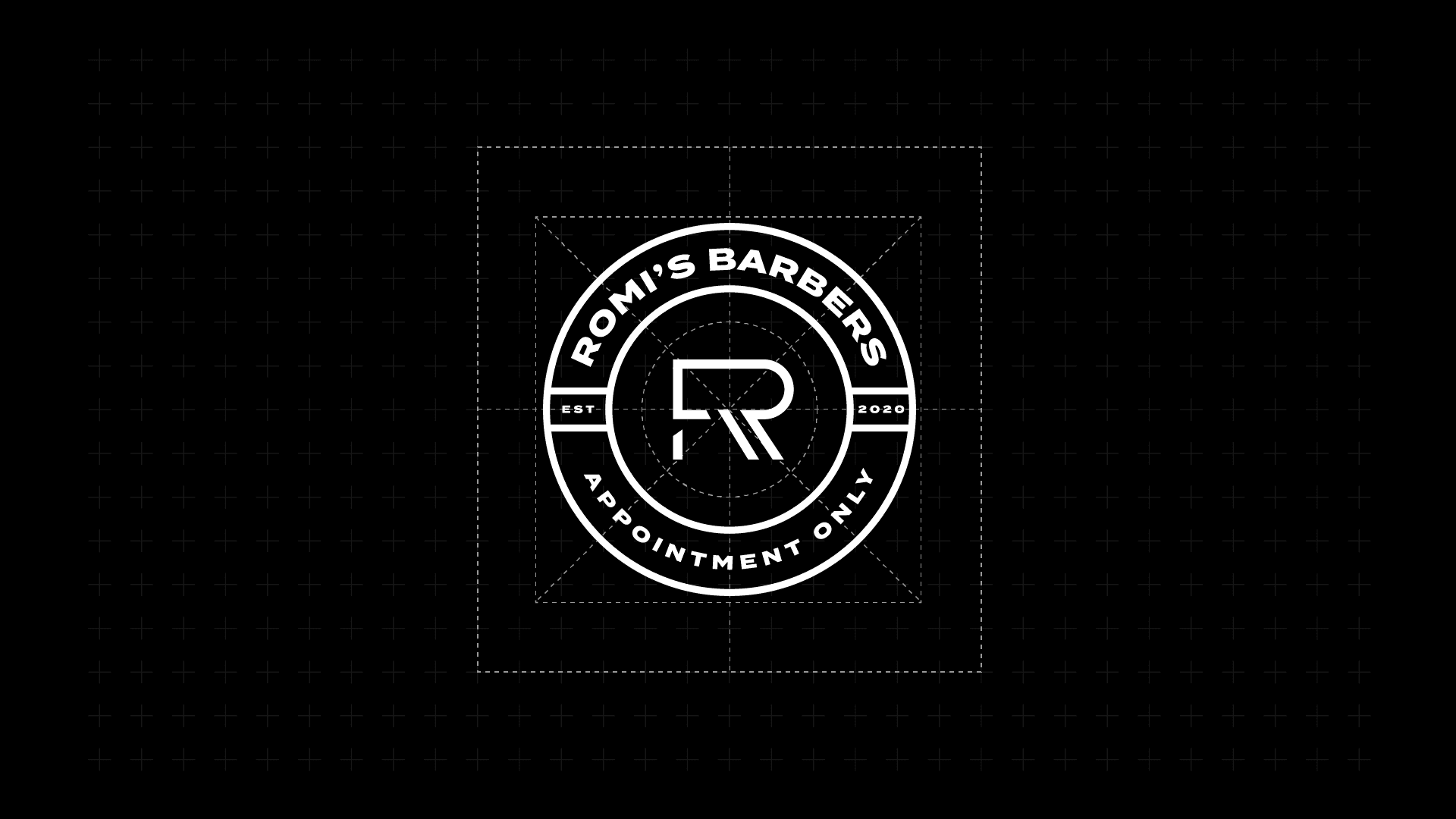 Visual identity, Romi&#8217;s Barbers, Do Digital Agency | 3d Visualisation, Animation, and Interactive 3d