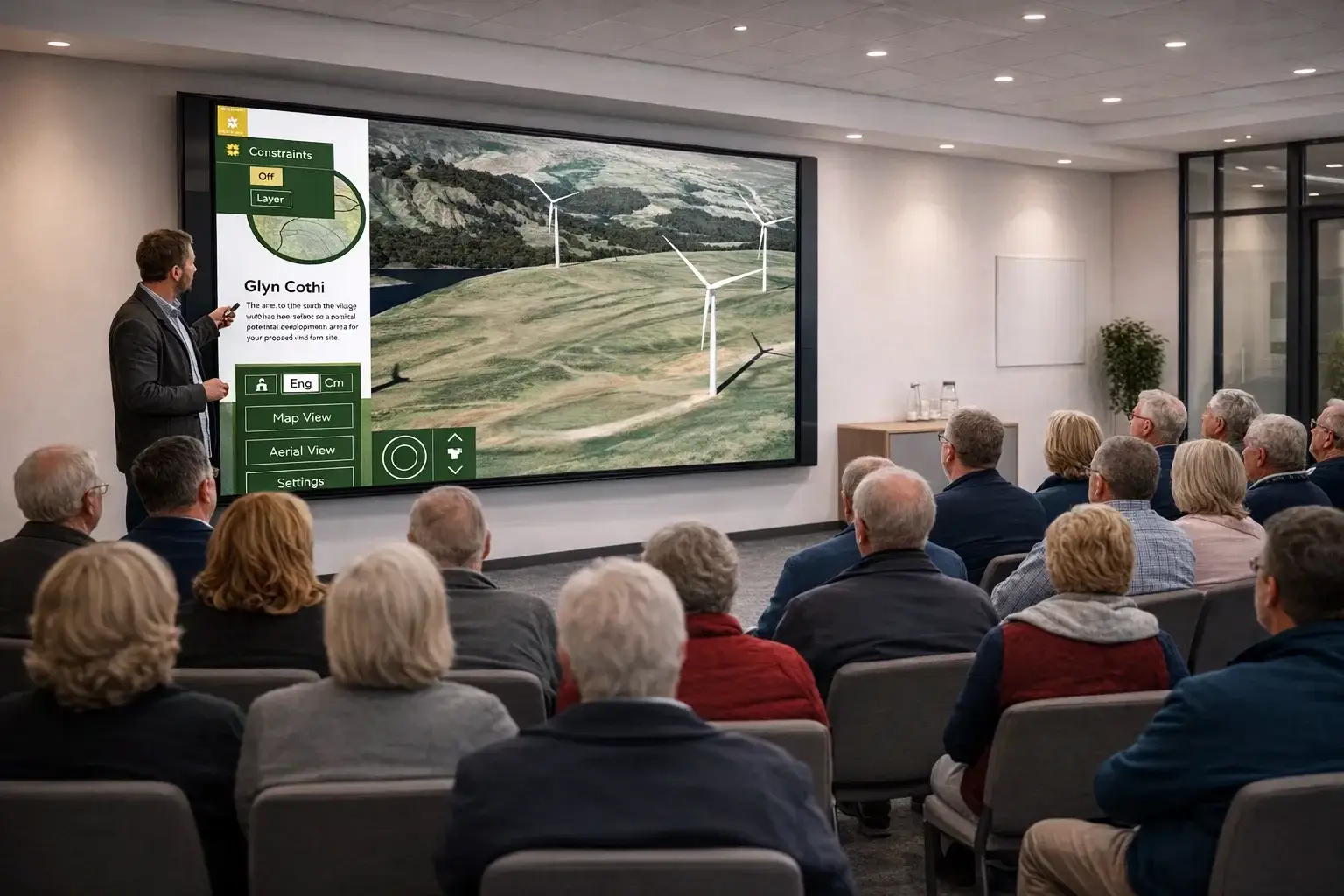 Interactive consultation with Trydan Gwyrdd Cymru