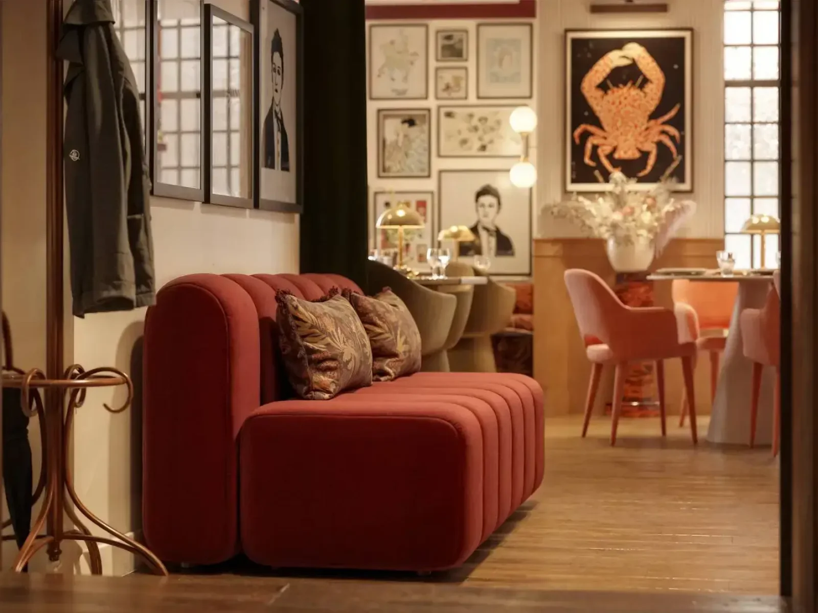 Image | image Stylish interior with modern furnishings.