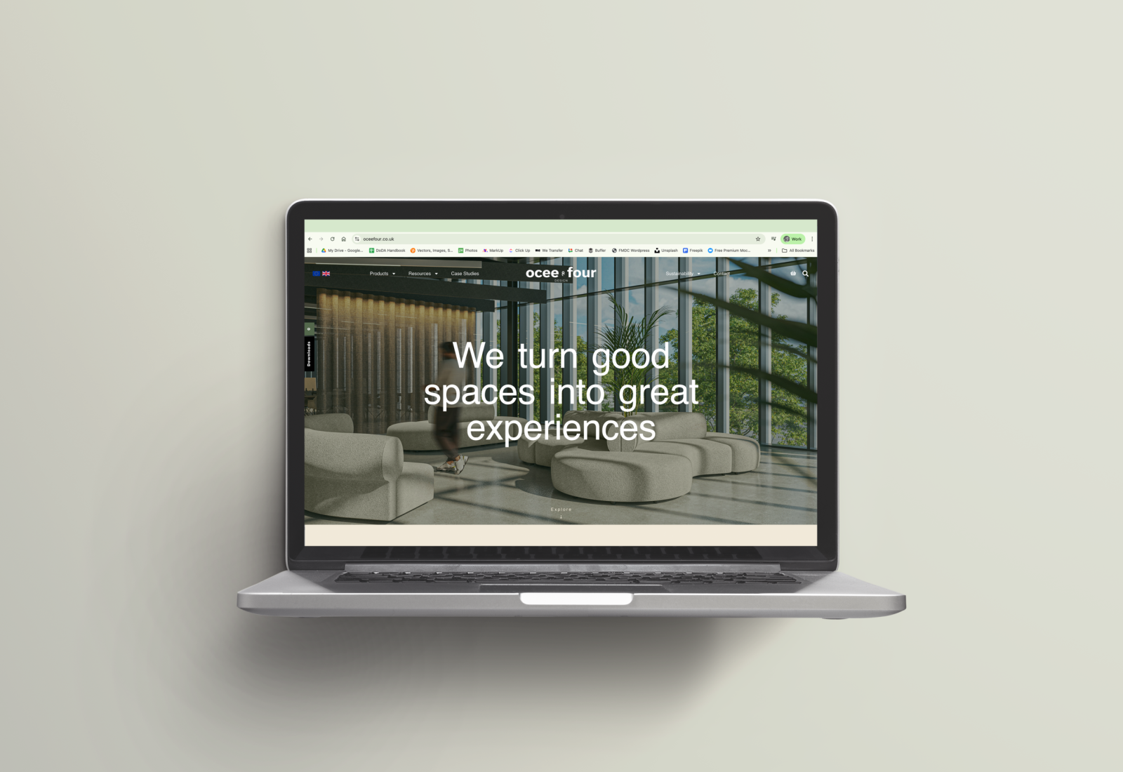 Creative | Creative OCEE LAPTOP - HOME SCREEN