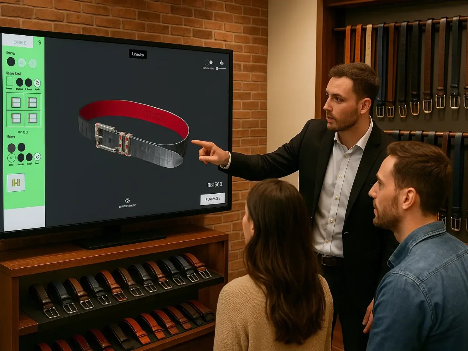 Interactive | Interactive belt configurator